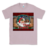 Lilac merry christmas santa and farm Classic Tee - RanaPortraitStore