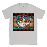 Merry Christmas Santa And Farm Classic Tee | Teevron