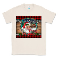 Natural merry christmas santa and farm Classic Tee - RanaPortraitStore