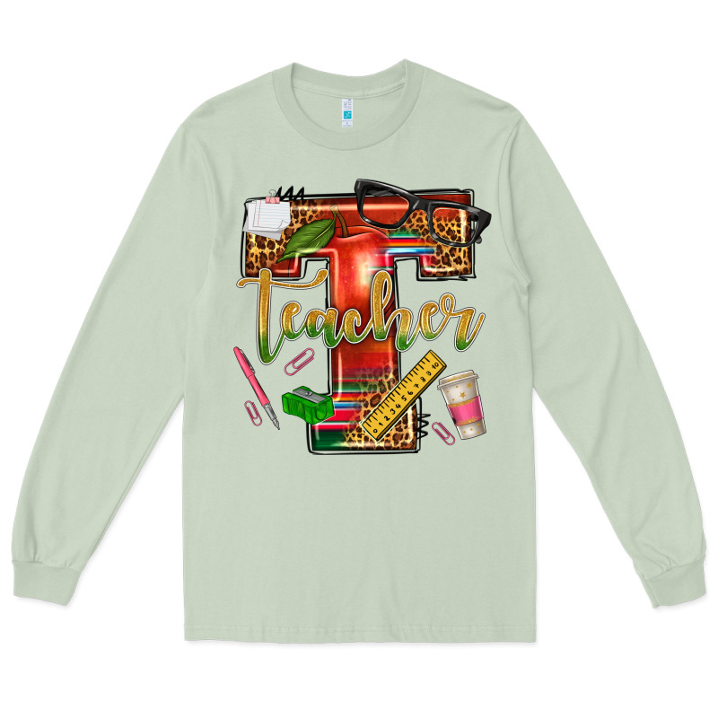Western Teacher Long Sleeve Tee by texasbilliewilder | Teevron