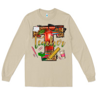 Mushroom western teacher Long Sleeve Tee - texasbilliewilder