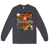 Smoke western teacher Long Sleeve Tee - texasbilliewilder