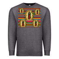 Charcoal Heather our lady of guadalupe tumbler Premium Sweatshirt - JahusDesignShop