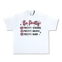 White be pretty strong brave kind Urban Heavy Tee - MaliasSmallBusiness