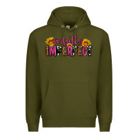 Army Green perfectly imperfect Premium Hoodie - AdoDesignShop