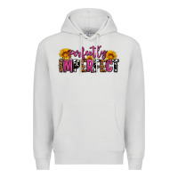 Dove Grey perfectly imperfect Premium Hoodie - AdoDesignShop