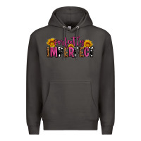 Smoke perfectly imperfect Premium Hoodie - AdoDesignShop