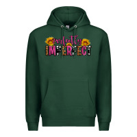 Sports Green perfectly imperfect Premium Hoodie - AdoDesignShop