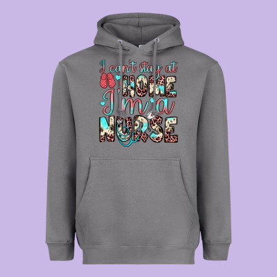 I Can’t Stay At Home I’m A Nurse Heavyweight Hoodie Designed By Jahusdesignshop