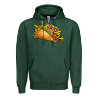 Sports Green taco Zipper Hoodie - CTS Tumbler Store