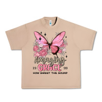 Burro amazing grace how sweet the sound butterfly Urban Heavy Tee - MaliasSmallBusiness