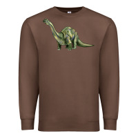 Chestnut dinosaur brontosaurus Premium Sweatshirt - Artiststas