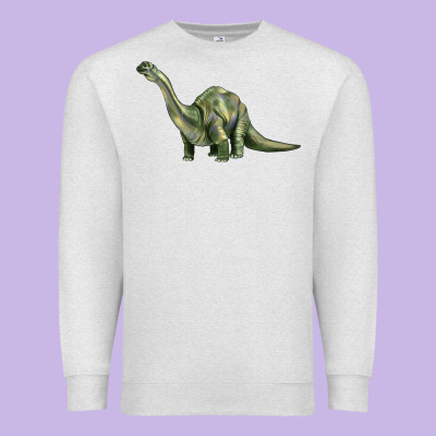 Dinosaur Brontosaurus Premium Sweatshirt Designed By Artiststas
