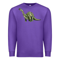 Purple dinosaur brontosaurus Premium Sweatshirt - Artiststas