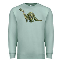 Seafoam dinosaur brontosaurus Premium Sweatshirt - Artiststas