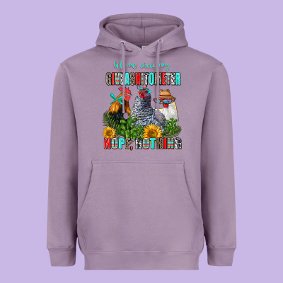 Let Me Check My Giveashitometer Nope Nothing Heavyweight Hoodie Designed By Adodesignshop