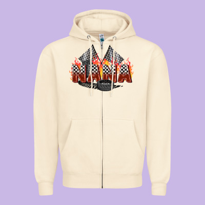 Race Nana Zipper Hoodie Designed By Zillion Design Studio