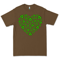 Cacao shamrock heart Premium Tee - Artiststas