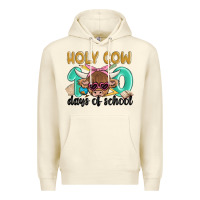Sandshell holy cow 100 days of school Premium Hoodie - MaliasSmallBusiness