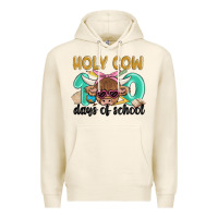 Tofu holy cow 100 days of school Premium Hoodie - MaliasSmallBusiness