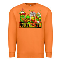 Carrot juneteenth afro coffee cups Premium Sweatshirt - Jasminsmagicworld