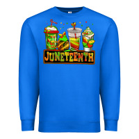 True Royal juneteenth afro coffee cups Premium Sweatshirt - Jasminsmagicworld