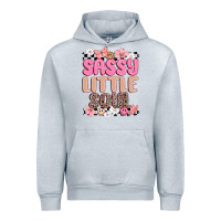 Heather Grey sassy little soul Urban Hoodie - MaliasSmallBusiness