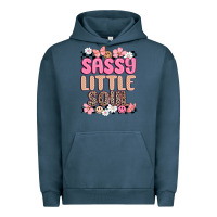 Pigment Midnight Navy sassy little soul Urban Hoodie - MaliasSmallBusiness