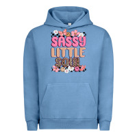 Pigment Pebble Blue sassy little soul Urban Hoodie - MaliasSmallBusiness