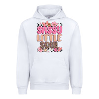 White sassy little soul Urban Hoodie - MaliasSmallBusiness