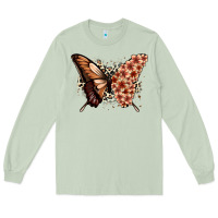 Matcha melanin  butterfly Long Sleeve Tee - Zillion Design Studio