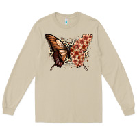 Mushroom melanin  butterfly Long Sleeve Tee - Zillion Design Studio