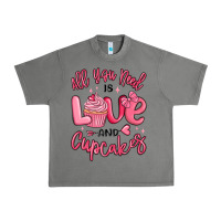 Tornado all you need is love and cupcakes valentines day Urban Heavy Tee - MaliasSmallBusiness