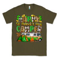 Army Green happy st. patrick's day camper Classic Tee - Zillion Design Studio