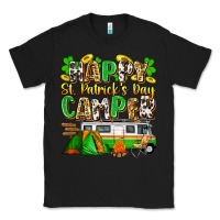 Black happy st. patrick's day camper Classic Tee - Zillion Design Studio