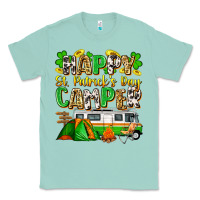 Seafoam happy st. patrick's day camper Classic Tee - Zillion Design Studio
