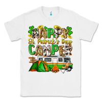 White happy st. patrick's day camper Classic Tee - Zillion Design Studio