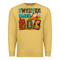 Antique Gold sweeter than pie with pumpkin pie Premium Sweatshirt - AdoDesignShop