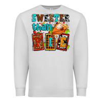 Dove Grey sweeter than pie with pumpkin pie Premium Sweatshirt - AdoDesignShop