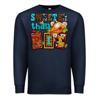 Navy sweeter than pie with pumpkin pie Premium Sweatshirt - AdoDesignShop