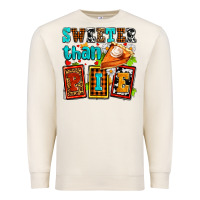 Sandshell sweeter than pie with pumpkin pie Premium Sweatshirt - AdoDesignShop