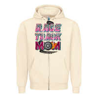 Sandshell race track mom Zipper Hoodie - Zillion Design Studio