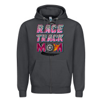 Smoke race track mom Zipper Hoodie - Zillion Design Studio