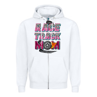 White race track mom Zipper Hoodie - Zillion Design Studio