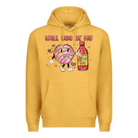 Mustard will you be my Premium Hoodie - MaliasSmallBusiness
