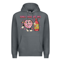 Rock will you be my Premium Hoodie - MaliasSmallBusiness