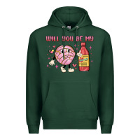 Sports Green will you be my Premium Hoodie - MaliasSmallBusiness