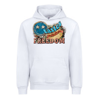 White tastes like freedom Urban Hoodie - NancyCooperArtShop