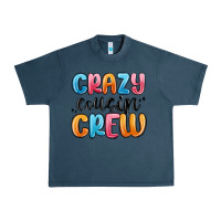 Midnight Navy crazy cousin crew Urban Heavy Tee - MaliasSmallBusiness