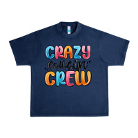 Navy crazy cousin crew Urban Heavy Tee - MaliasSmallBusiness